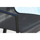 Fauteuil salon de jardin empilable en aluminium MIAMI DCB Garden