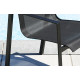 Fauteuil salon de jardin empilable en aluminium MIAMI DCB Garden