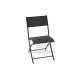 Chaise salon de jardin pliante en aluminium DCB Garden