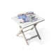 Table basse pliante 40cm en aluminium Marius CITY GARDEN