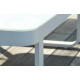 Salon de jardin bas BARCELONA en aluminium 6 personnes DCB GARDEN