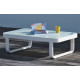 Salon de jardin bas BARCELONA en aluminium 6 personnes DCB GARDEN