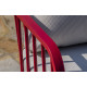 Salon de jardin design bas en aluminium 4 places APOLLINE CITY GARDEN