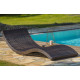 Bain de soleil design en résine tressée DCB Garden CANCUN