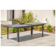 Ensemble table et chaises de jardin en aluminium 8 personnes DCB Garden COPENHAGUE