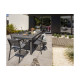 Ensemble table et chaises de jardin en aluminium 8 personnes DCB Garden COPENHAGUE