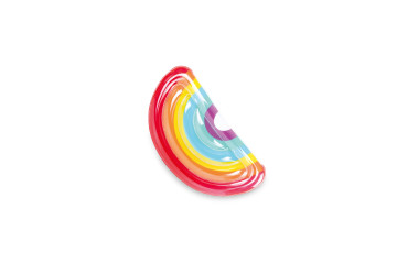 Bouée gonflable piscine géante - Jumbo Bag Arc en ciel - Barth
