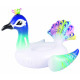 Bouée gonflable piscine géante - Jumbo Bag Paon - Jewel