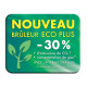 Parasol chauffant extérieur gaz Cosy profi ecoline Noir Favex