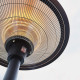 Parasol chauffant extérieur électrique Milan noir Favex