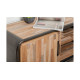 Meuble TV en bois brut recyclé DELORM