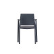 Fauteuil de jardin empilable DOCK en polypropylène EZPELETA