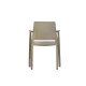 Fauteuil de jardin empilable DOCK en polypropylène EZPELETA