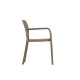 Fauteuil de jardin empilable DOCK en polypropylène EZPELETA