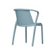 Fauteuil de jardin empilable FADO en polypropylène EZPELETA