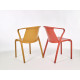 Fauteuil de jardin empilable FADO en polypropylène EZPELETA