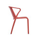 Fauteuil de jardin empilable FADO en polypropylène EZPELETA