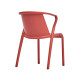 Fauteuil de jardin empilable FADO en polypropylène EZPELETA
