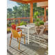 Fauteuil de jardin empilable FADO en polypropylène EZPELETA