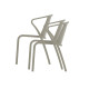 Fauteuil de jardin empilable FADO en polypropylène EZPELETA