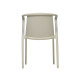 Fauteuil de jardin empilable FADO en polypropylène EZPELETA