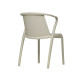 Fauteuil de jardin empilable FADO en polypropylène EZPELETA