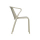 Fauteuil de jardin empilable FADO en polypropylène EZPELETA