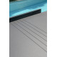 Table de jardin extensible 6/10 personnes GASTON en aluminium Anthracite CITY GARDEN