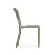 Chaise de jardin empilable HALL en polypropylène EZPELETA