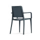 Fauteuil de jardin empilable HALL en polypropylène EZPELETA