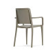 Fauteuil de jardin empilable HALL en polypropylène EZPELETA