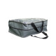 Housse pour salon de jardin bas L 246 x l 166 en polyester - gris ciment