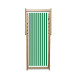 Chilienne pliante LONA en bois d'Eucalyptus et toile 100% coton CITY GARDEN