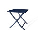 Table salon de jardin pliante et carrée en aluminium pour 2 personnes MARIUS CITY GARDEN