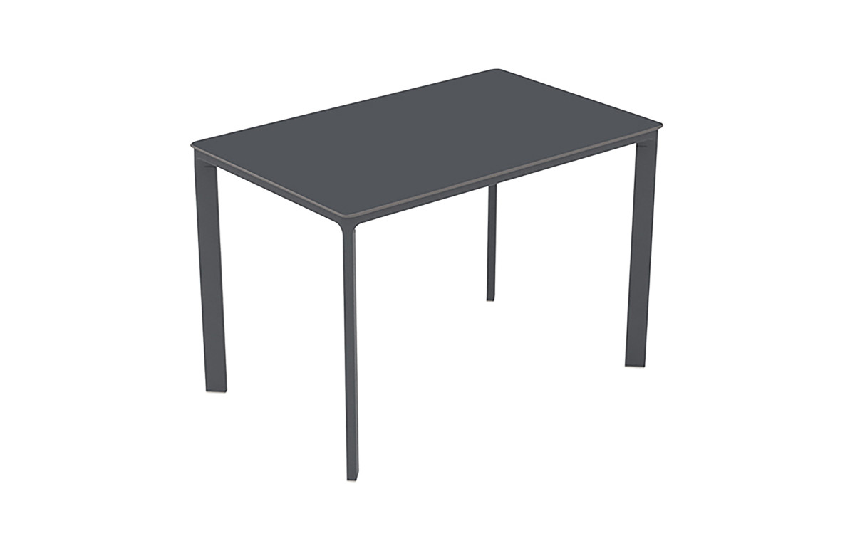 Table de jardin rectangulaire MEET en aluminium et HPL 4/6 personnes EZPELETA Table de jardin rectangulaire MEET en aluminium et HPL 4/6 personnes EZPELETA