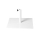 Pied de parasol FLAT diam. 48 mm en acier laqué EZPELETA