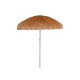 Parasol de jardin à franges MANILA diam. 200 cm en acier finition bois Marron EZPELETA