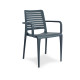 Fauteuil de jardin empilable PARK en polypropylène EZPELETA