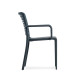 Fauteuil de jardin empilable PARK en polypropylène EZPELETA