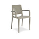 Fauteuil de jardin empilable PARK en polypropylène EZPELETA