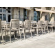 Fauteuil de jardin empilable PARK en polypropylène EZPELETA