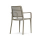 Fauteuil de jardin empilable PARK en polypropylène EZPELETA