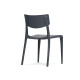 Chaise de jardin empilable TOWN en polypropylène EZPELETA