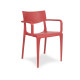 Fauteuil de jardin empilable TOWN en polypropylène EZPELETA