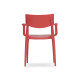 Fauteuil de jardin empilable TOWN en polypropylène EZPELETA