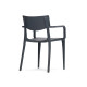 Fauteuil de jardin empilable TOWN en polypropylène EZPELETA