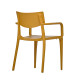 Fauteuil de jardin empilable TOWN en polypropylène EZPELETA