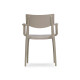 Fauteuil de jardin empilable TOWN en polypropylène EZPELETA