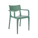 Fauteuil de jardin empilable TOWN en polypropylène EZPELETA
