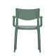 Fauteuil de jardin empilable TOWN en polypropylène EZPELETA